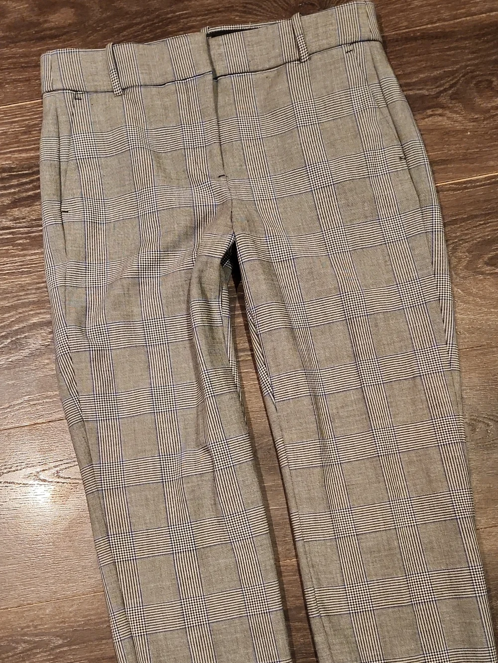 ❤ J CREW CAMERON FIT HIGH RISE SLIM ANKLE PLAID PANTS / TROUSERS, 8 (29)